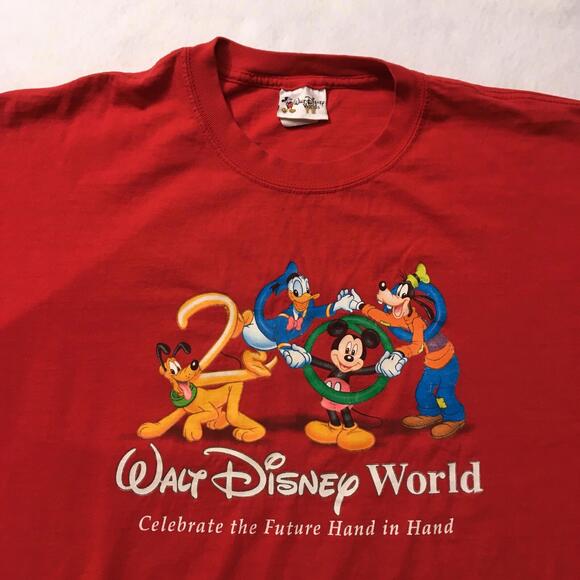 Walt Disney Other - Vintage 2000 Walt Disney World T-Shirt Size XL Red